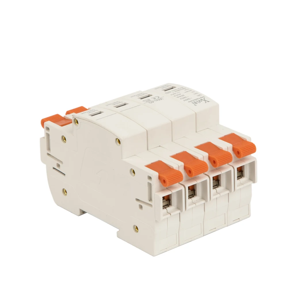 60ka Surge Protection Device 3p 4p AC SPD for Lightning Disaster Prevention