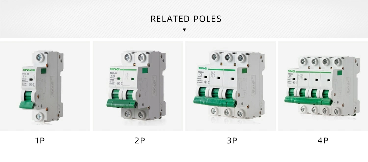 Customized 2p Safety Electrical Air Circuit Breaker Price DC