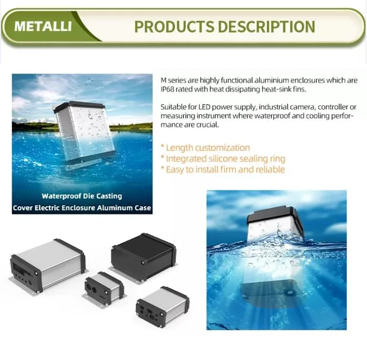 Black Waterproof Plastic Enclosure Box Electronic Instrument Case Electrical Project Outdoor Junction Boxes
