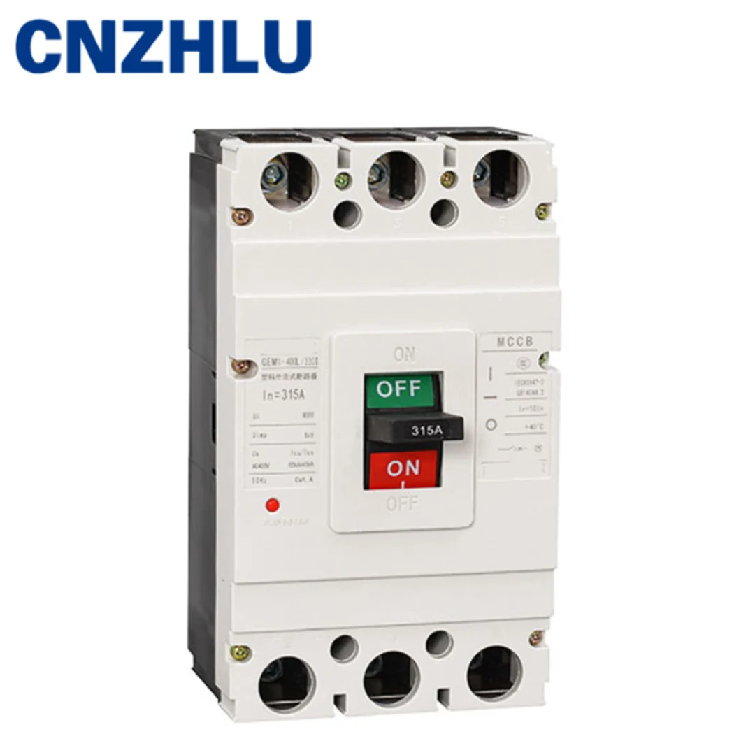 AC50/60Hz 400V Moulded Case Circuit Breaker MCCB CE CB Approved