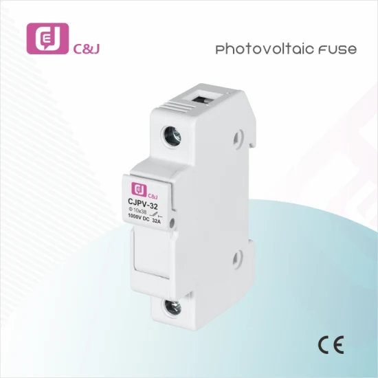 Factory Price Cj-10PV 15A 1000VDC Electrical DC Cylindrical Ceramic Fuse