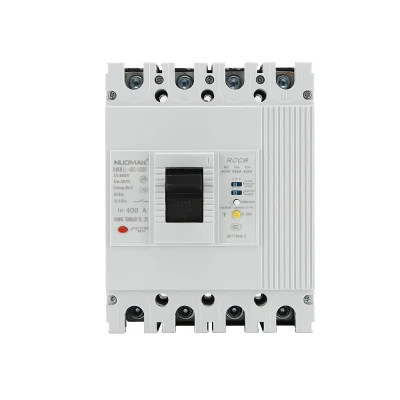 Nuomake 400A AC400V 55ka LCD Molded Case Residual Current Circuit Breaker Manufacturers Wholesale MCCB