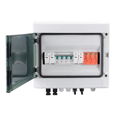 Wsdb-PV2/1 Solar System IP65 2 Inout 1 Output 2 Strings 16A 1000V DC Solar PV Array Distribution Combiner Box